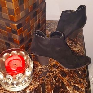 Charlotte Russe Black ankle boots